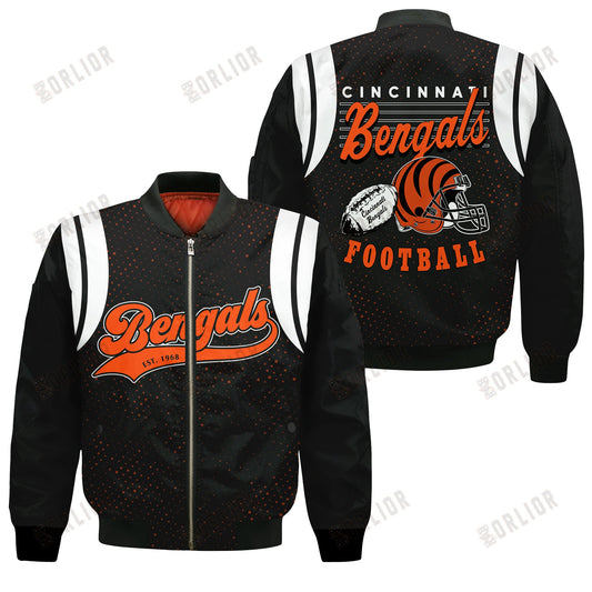 Cincinnati Bengals National Football League 2024 Make Your Mark Bomber Jacket