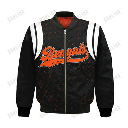 Cincinnati Bengals National Football League 2024 Make Your Mark Bomber Jacket