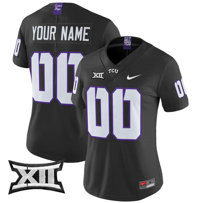 TCU Horned Frogs 2025 Vapor Limited Custom Jersey - All stitched