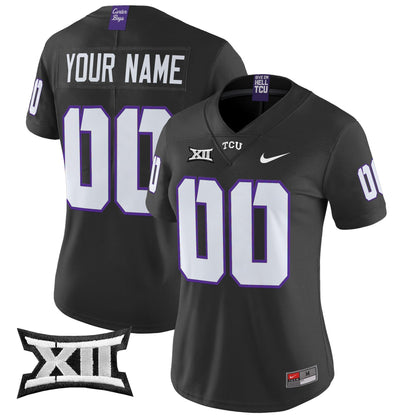 TCU Horned Frogs 2025 Vapor Limited Custom Jersey - All stitched