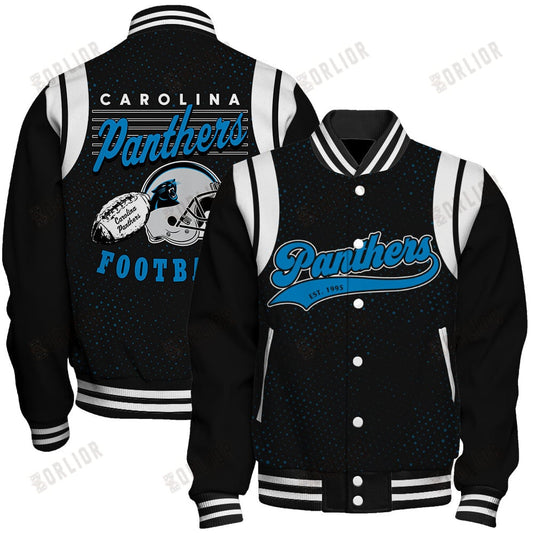 Carolina Panthers National Football League 2024 Make Your Mark Unisex Varsity Jacket