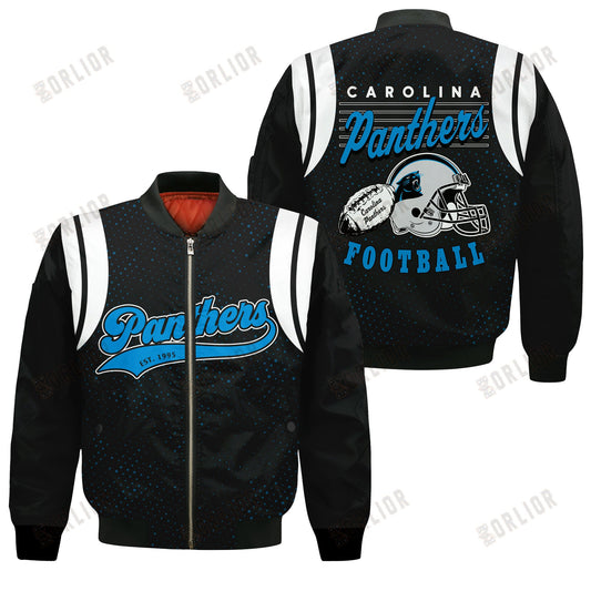 Carolina Panthers National Football League 2024 Make Your Mark Bomber Jacket