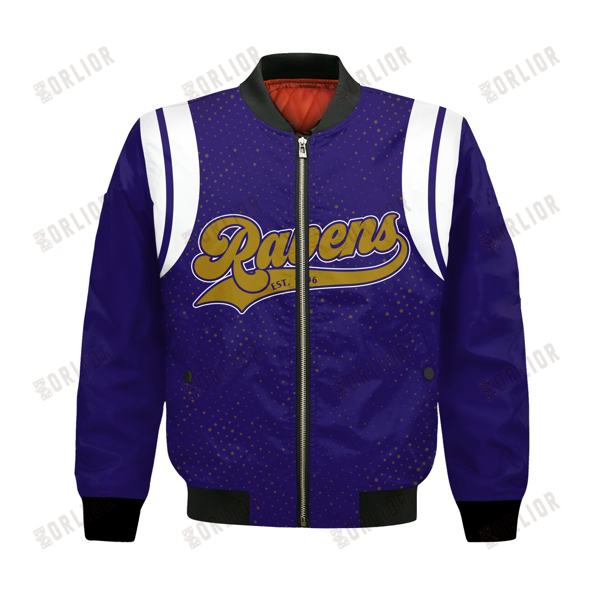 Baltimore Ravens National Football League 2024 Make Your Mark Bomber Jacket