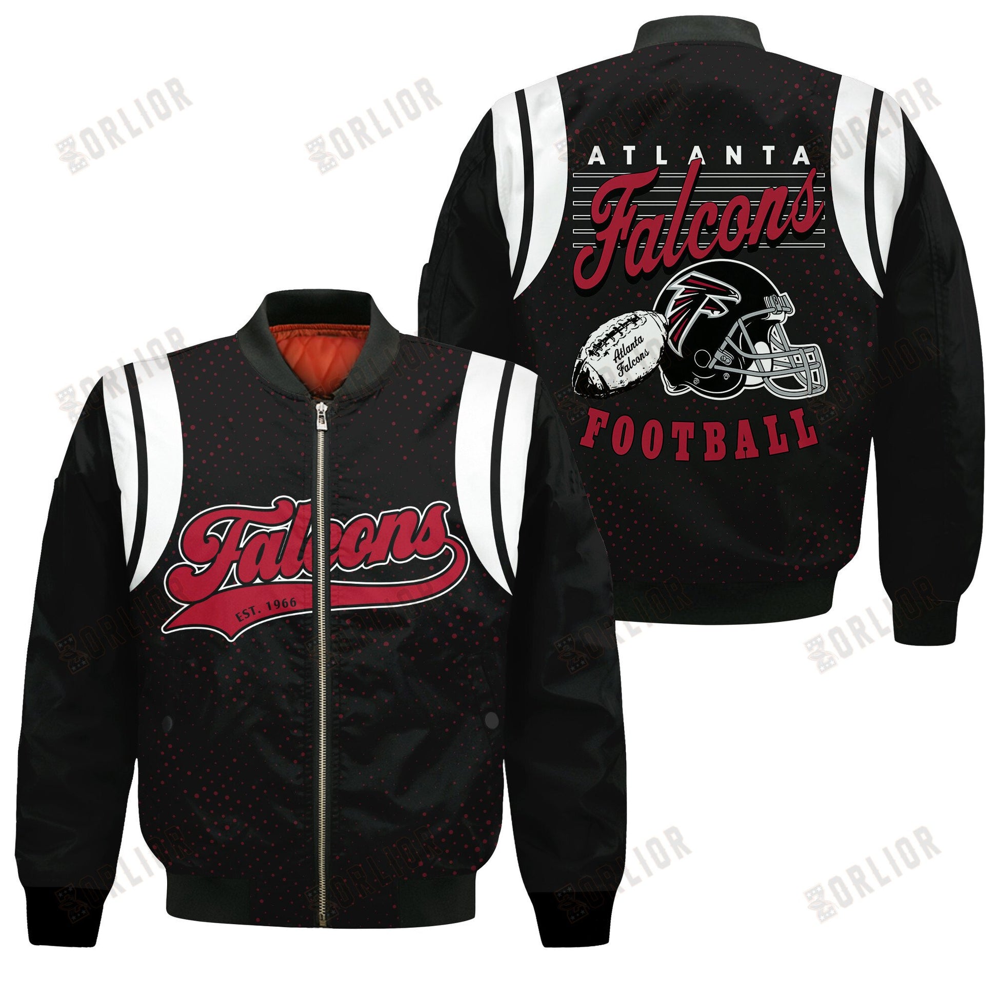 Atlanta Falcons National Football League 2024 Make Your Mark Bomber Jacket