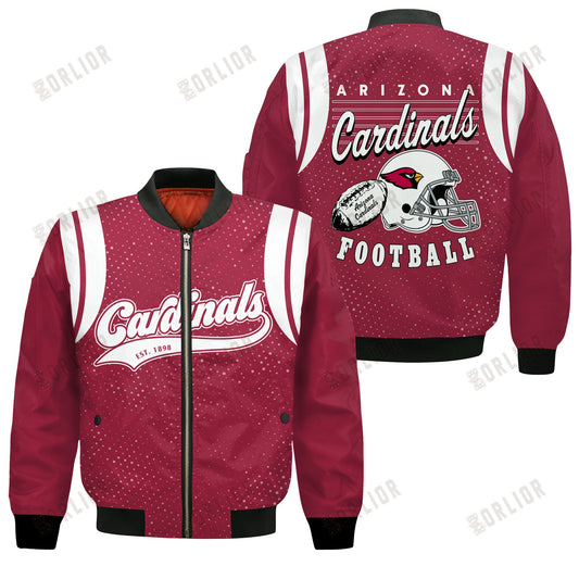 Arizona Cardinals National Football League 2024 Make Your Mark Bomber Jacket
