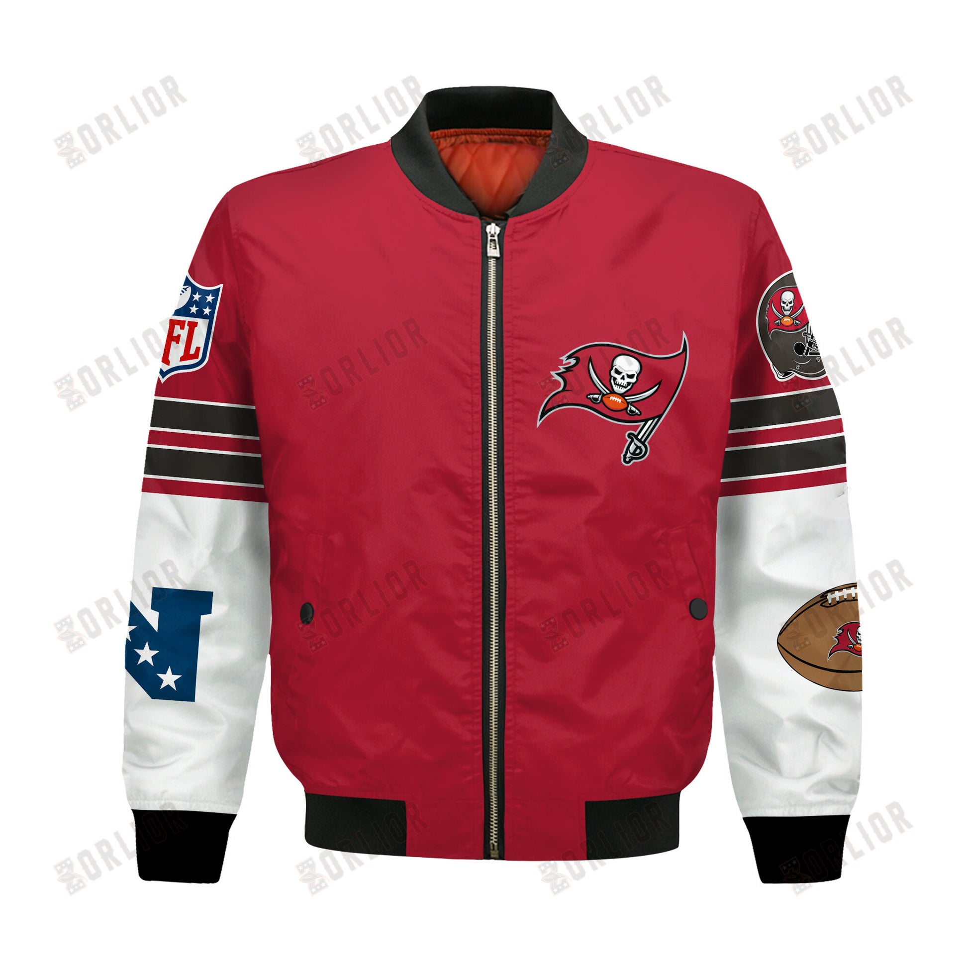 Tampa Bay Buccaneers National Football League 2024 Feel The Power Bomber Jacket
