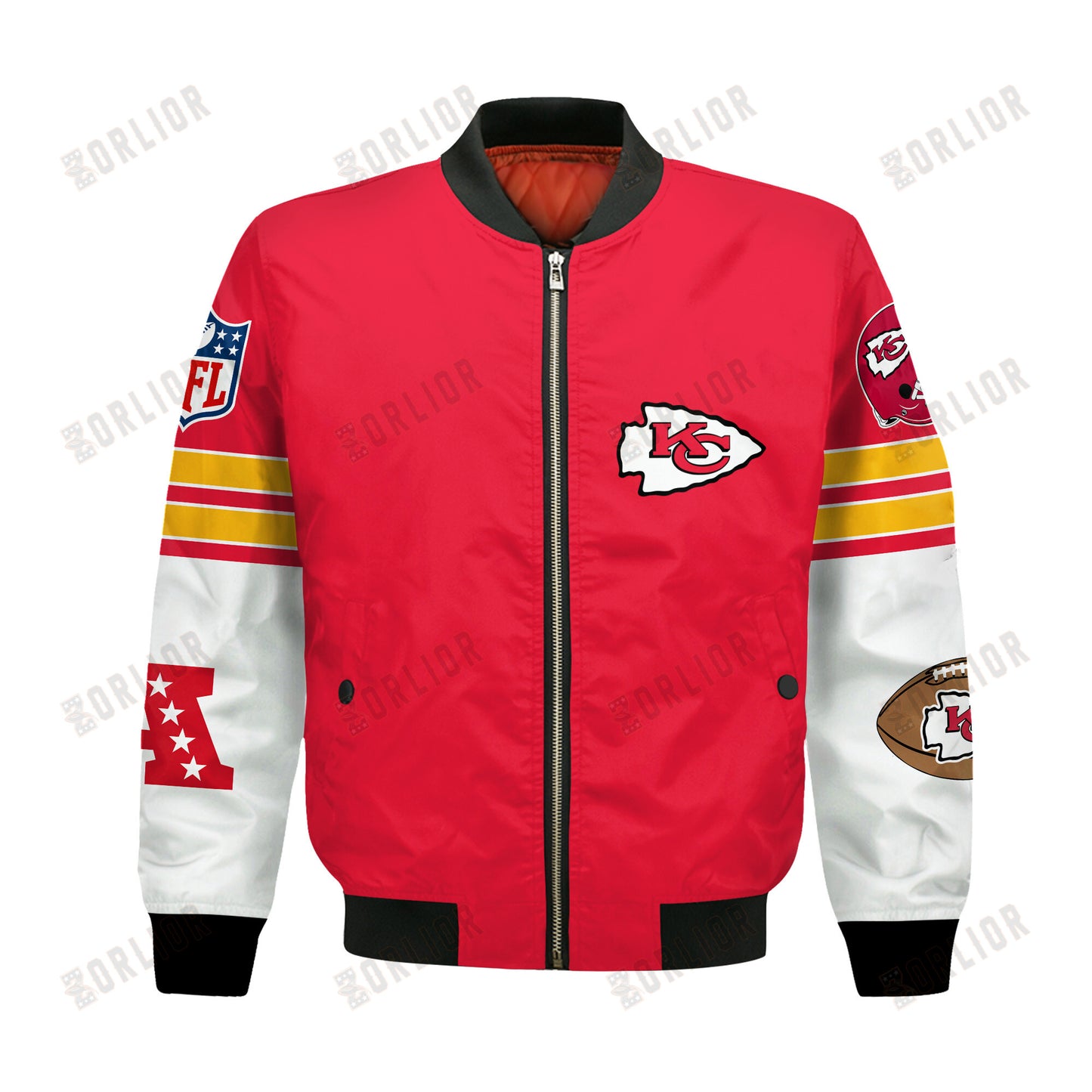 Kansas City Chiefs National Football League 2024 Feel The Power Bomber Jacket