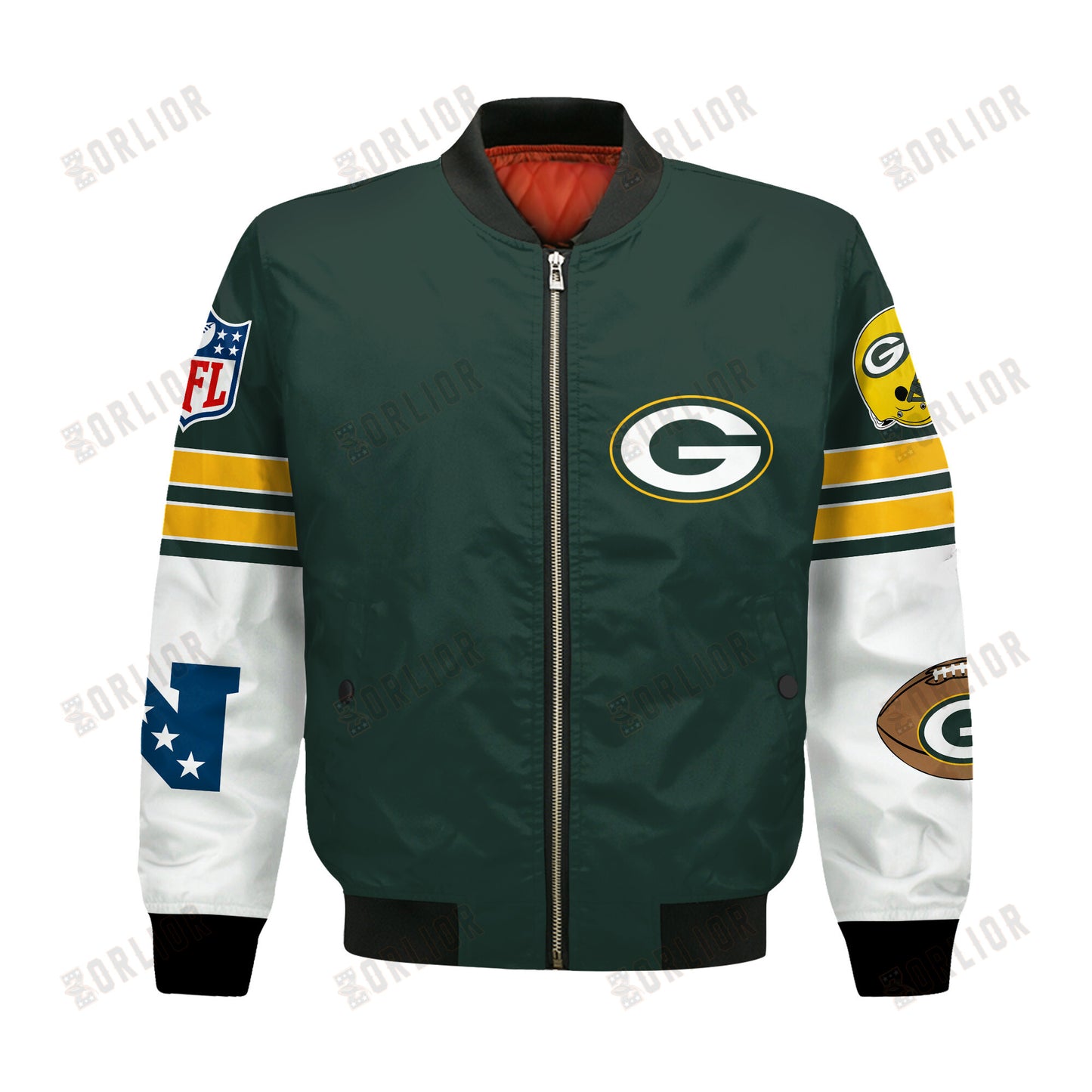 Green Bay Packers National Football League 2024 Feel The Power Bomber Jacket