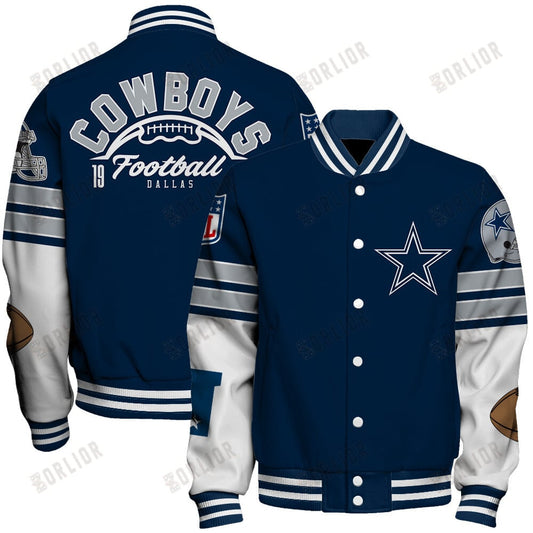 Dallas Cowboys National Football League 2024 Feel The Power Unisex Varsity Jacket