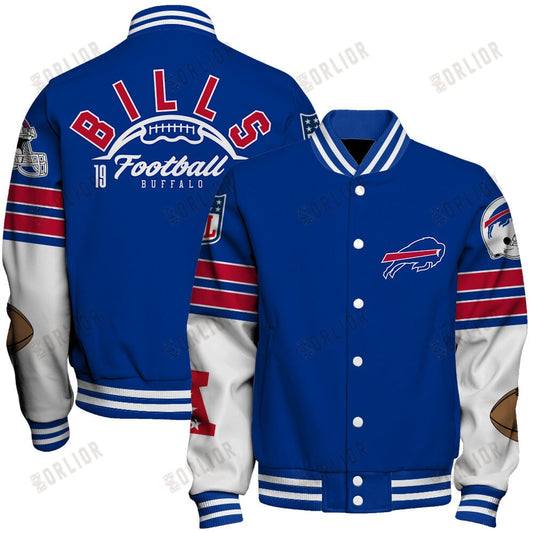Buffalo Bills National Football League 2024 Feel The Power Unisex Varsity Jacket
