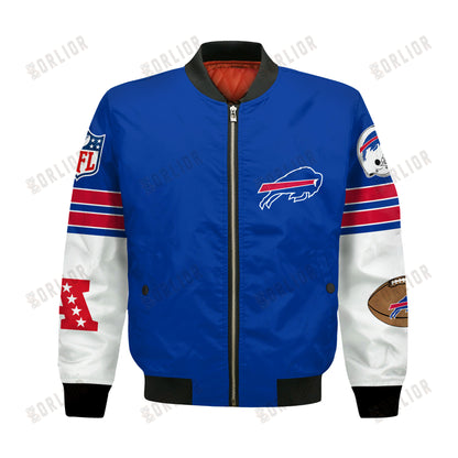 Buffalo Bills National Football League 2024 Feel The Power Bomber Jacket