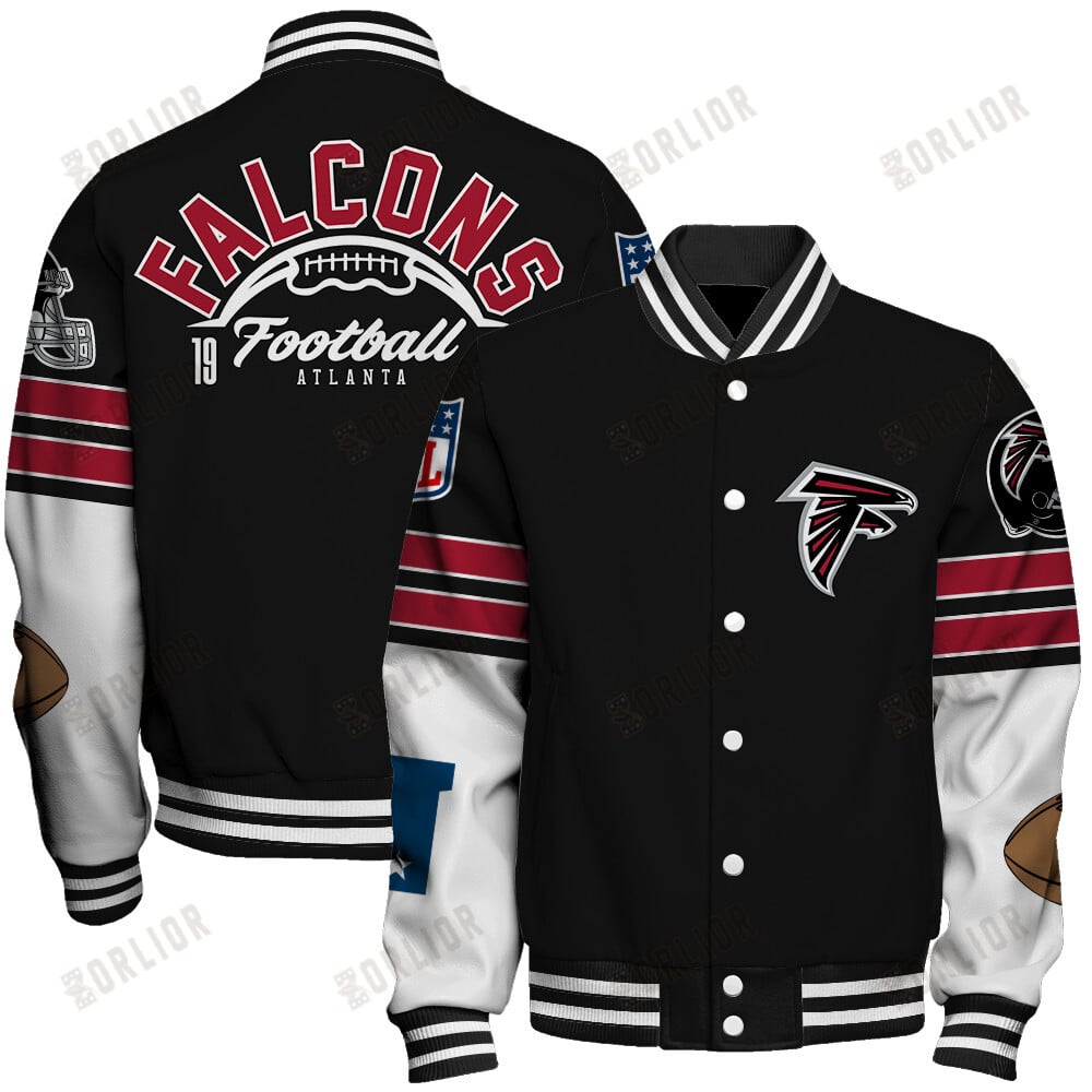 Atlanta Falcons National Football League 2024 Feel The Power Unisex Varsity Jacket