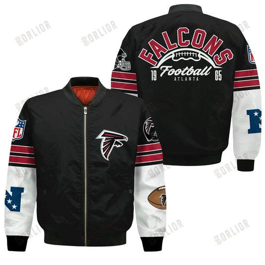 Atlanta Falcons National Football League 2024 Feel The Power Bomber Jacket