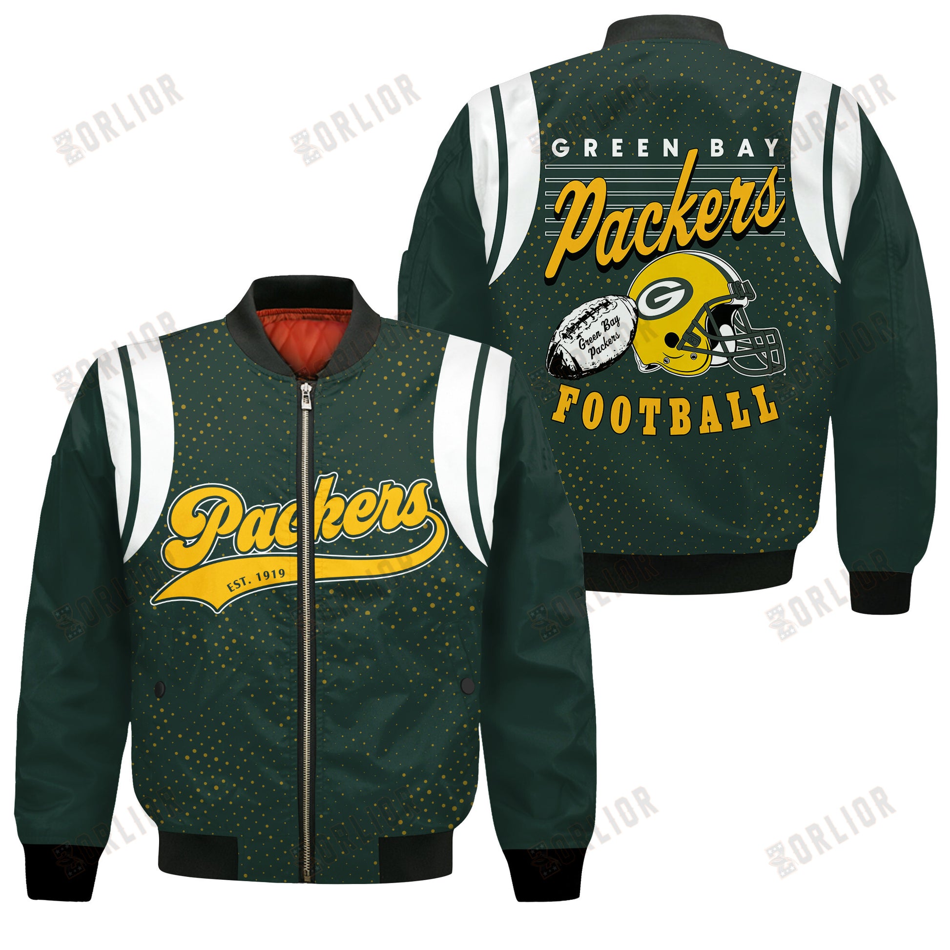 Green Bay Packers National Football League 2024 Make Your Mark Bomber Jacket