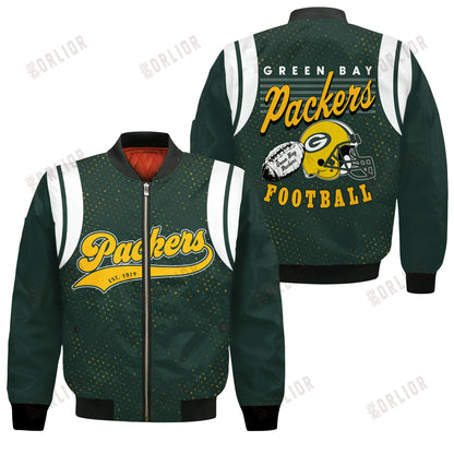Green Bay Packers National Football League 2024 Make Your Mark Bomber Jacket