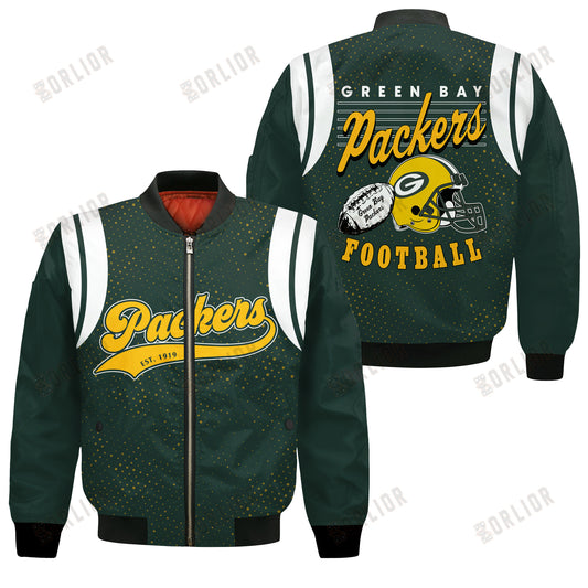 Green Bay Packers National Football League 2024 Make Your Mark Bomber Jacket