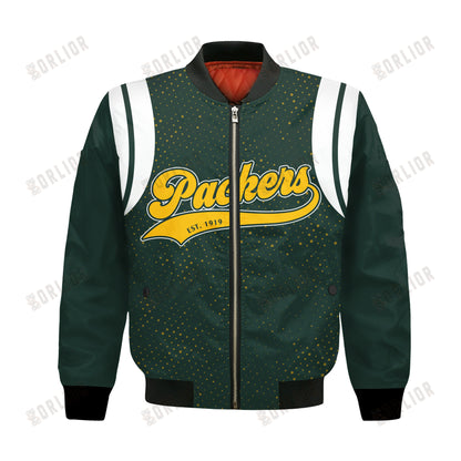 Green Bay Packers National Football League 2024 Make Your Mark Bomber Jacket