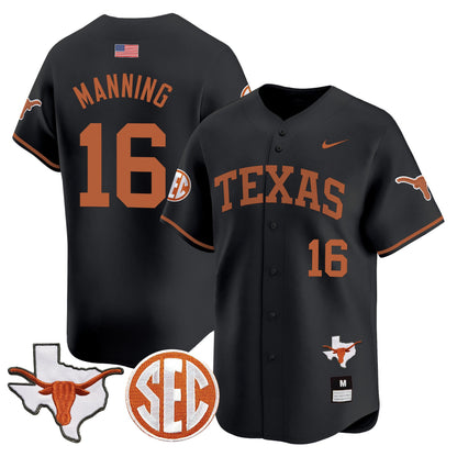 Texas Longhorns 2024 Vapor Premier Baseball Jersey - All Stitched