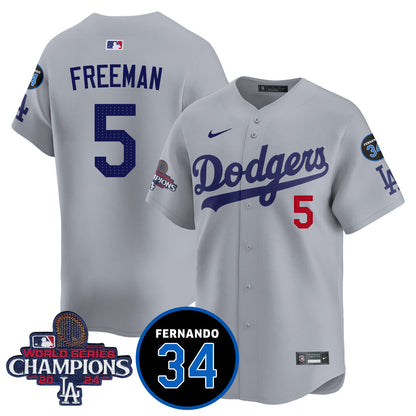 LA Dodgers - World Series Champions 2024 Jersey - All Stitched