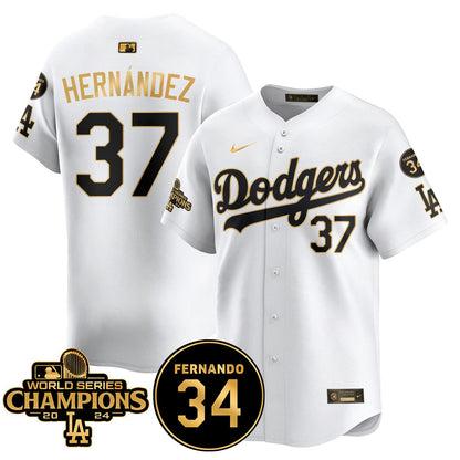 LA Dodgers - World Series Champions 2024 Jersey - All Stitched