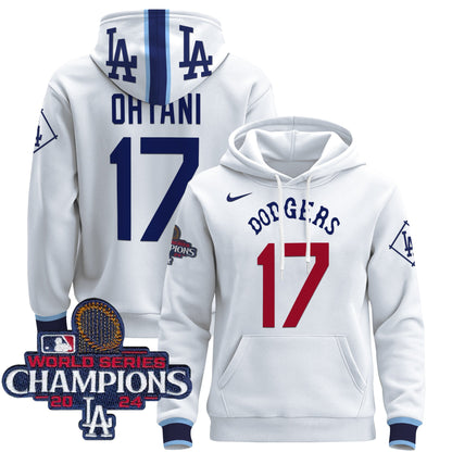 Dodgers Tribute 2024 World Series Champions Pullover Hoodie