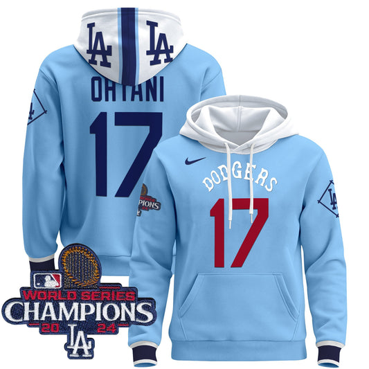 Dodgers Tribute 2024 World Series Champions Pullover Hoodie