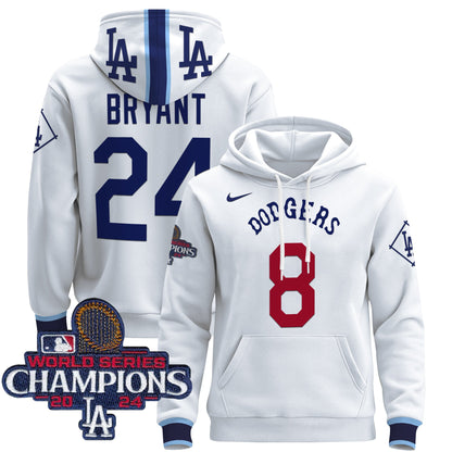 Dodgers Tribute 2024 World Series Champions Pullover Hoodie