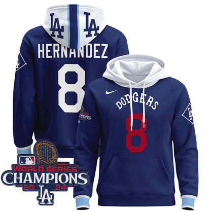 Dodgers Tribute 2024 World Series Champions Pullover Hoodie