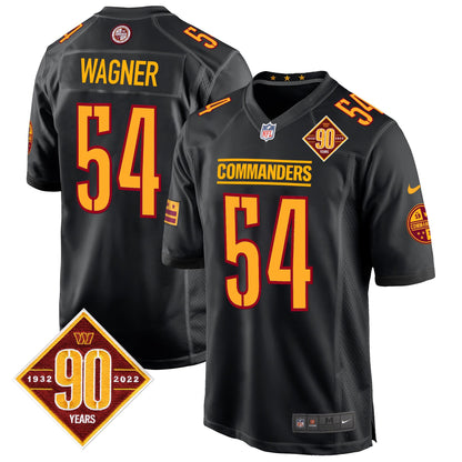 Washington Commanders 90th Anniversary Patch Game Jersey - All Stitched