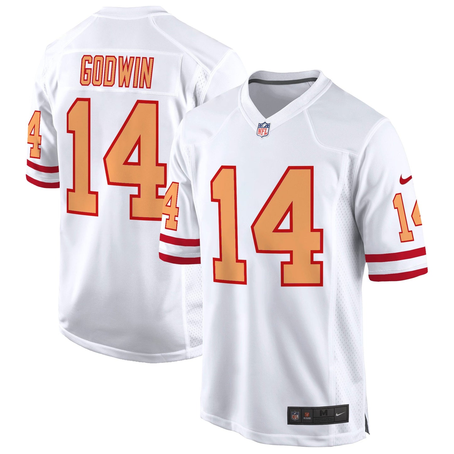 Tampa Bay Buccaneers Throwback Game Jersey - All Stitched