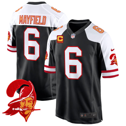 Tampa Bay Buccaneers Throwback Game Jersey - All Stitched