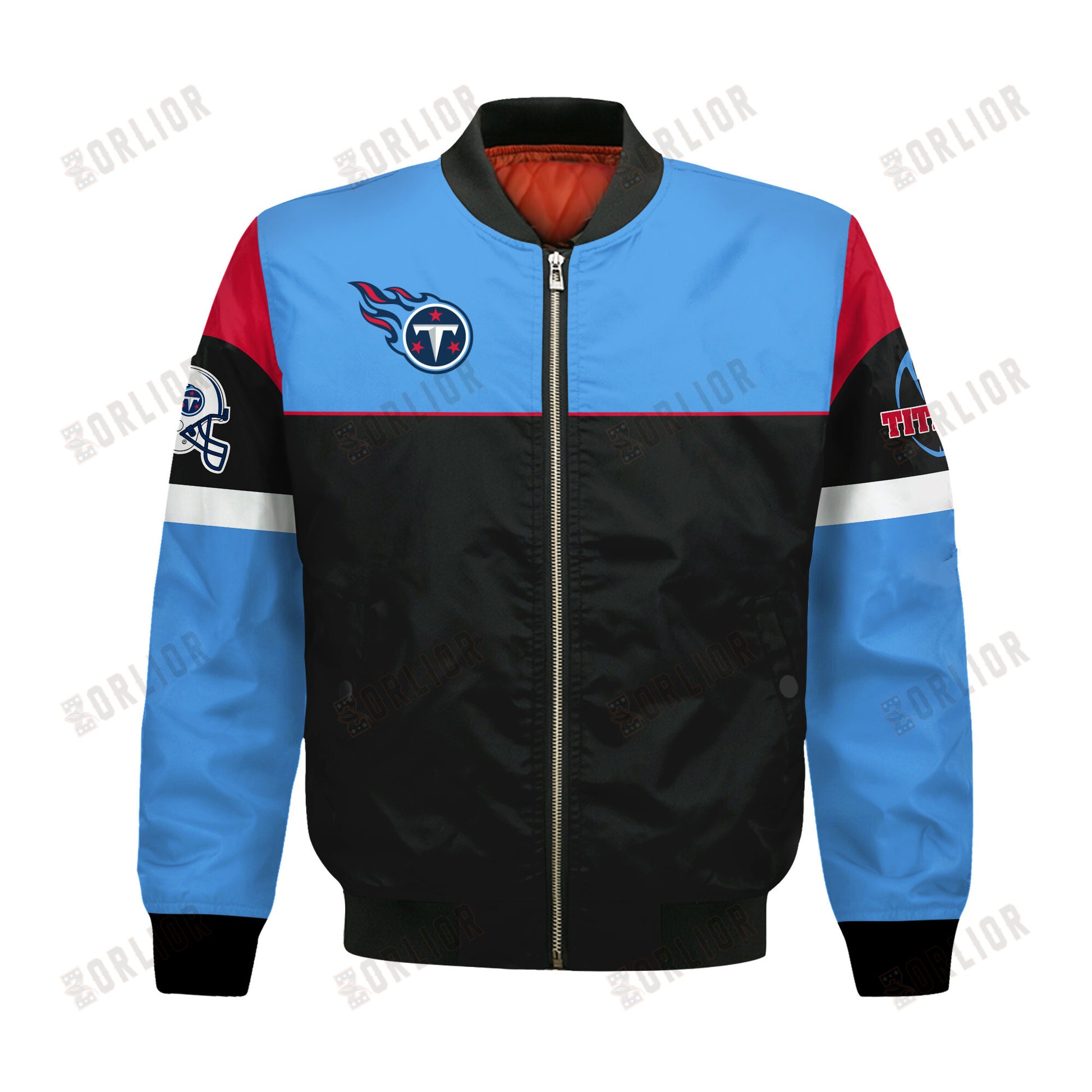Tennessee Titans National Football League 2024 -25 Feel The Power Bomber Jacket