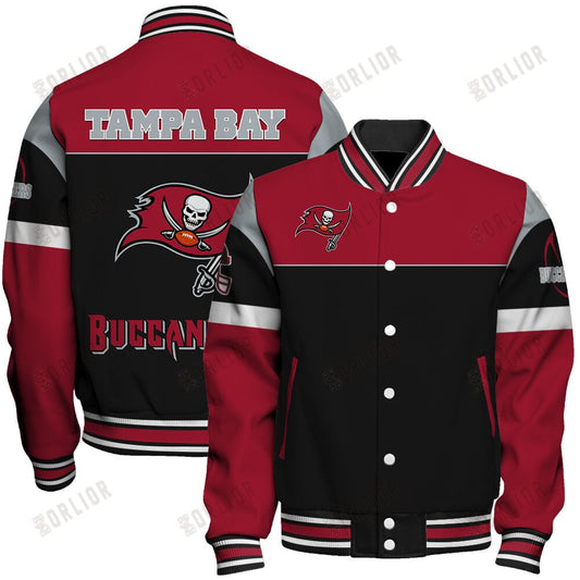 Tampa Bay Buccaneers National Football League 2024 -25 Feel The Power Unisex Varsity Jacket