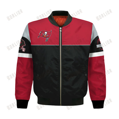 Tampa Bay Buccaneers National Football League 2024 -25 Feel The Power Bomber Jacket