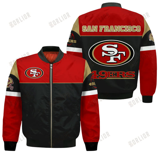 San Francisco 49ers National Football League 2024 -25 Feel The Power Bomber Jacket