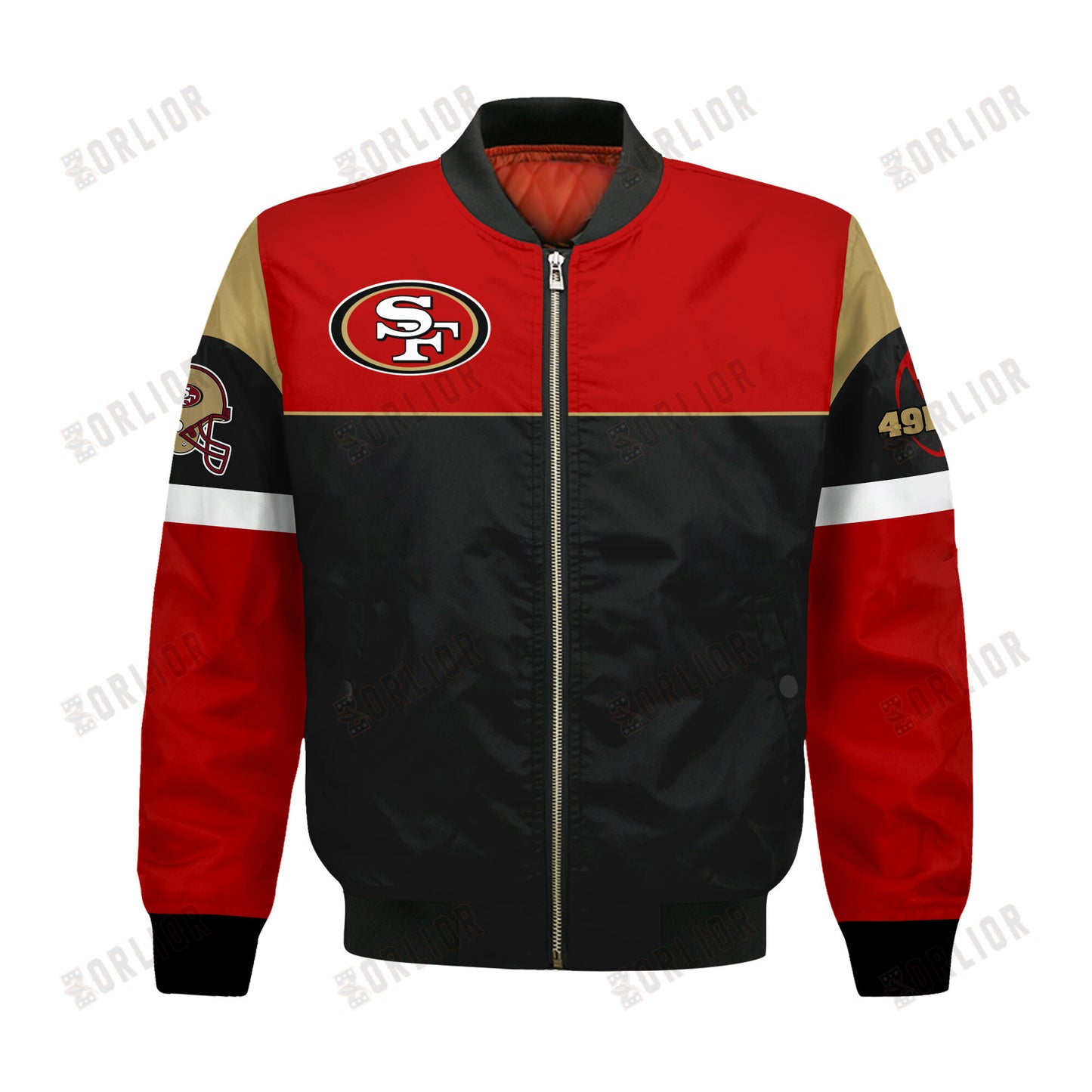 San Francisco 49ers National Football League 2024 -25 Feel The Power Bomber Jacket