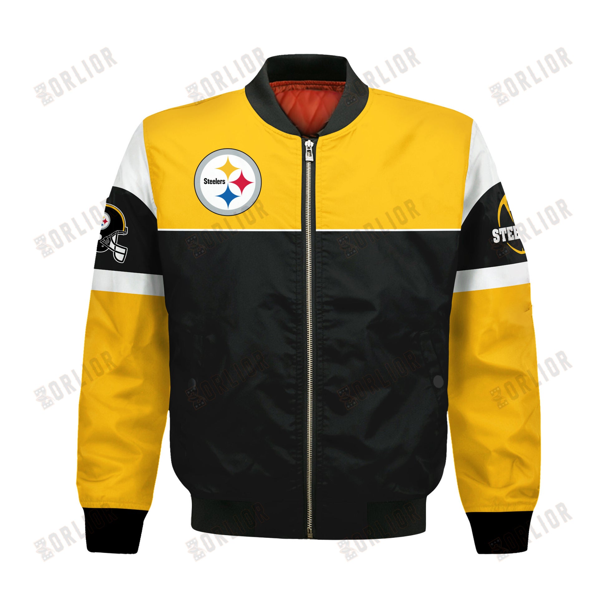 Pittsburgh Steelers National Football League 2024 -25 Feel The Power Bomber Jacket