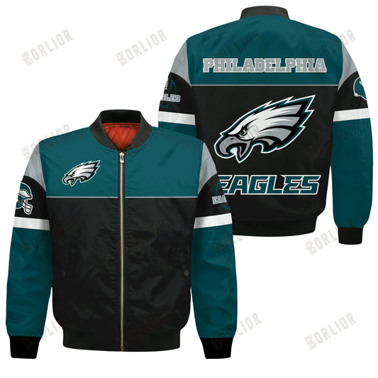 Philadelphia Eagles National Football League 2024 -25 Feel The Power Bomber Jacket