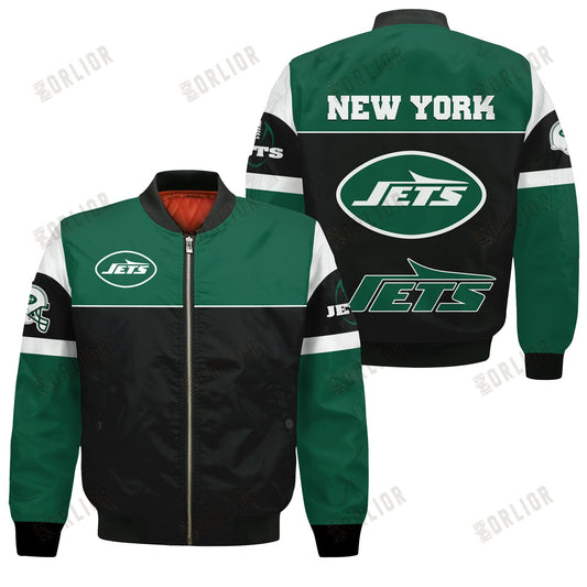 New York Jets National Football League 2024 -25 Feel The Power Bomber Jacket