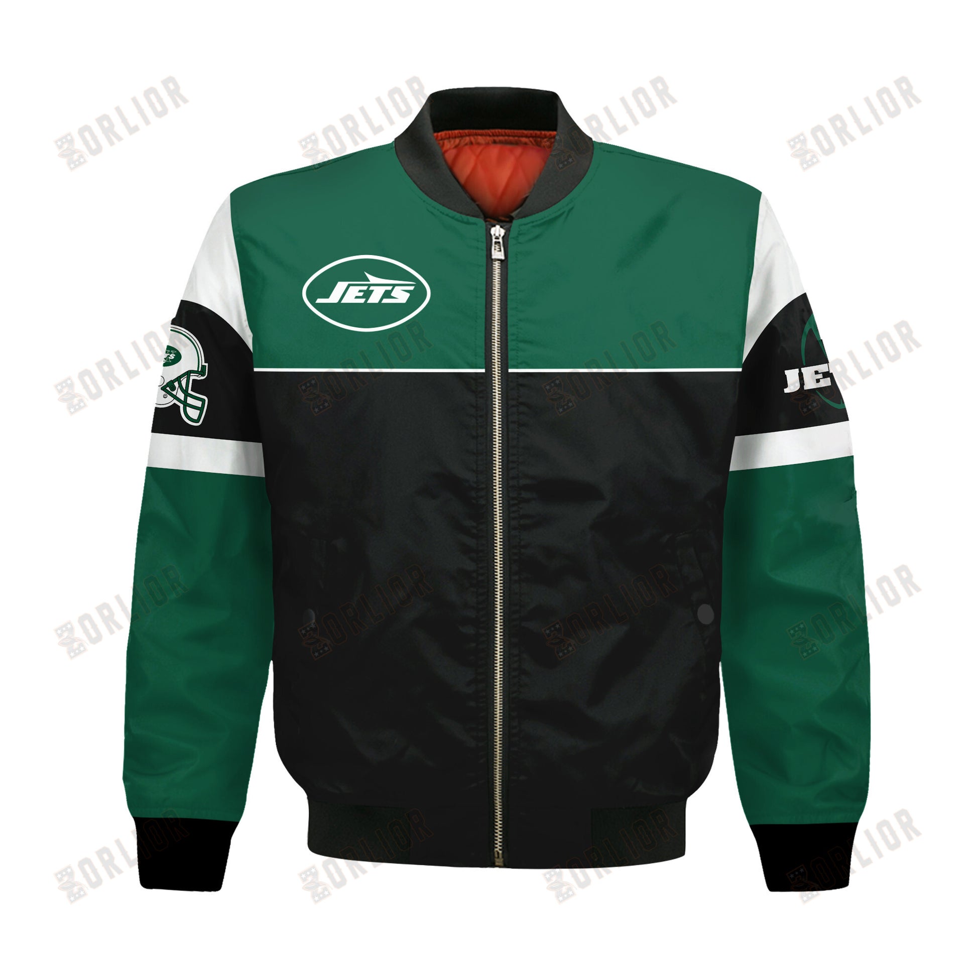 New York Jets National Football League 2024 -25 Feel The Power Bomber Jacket