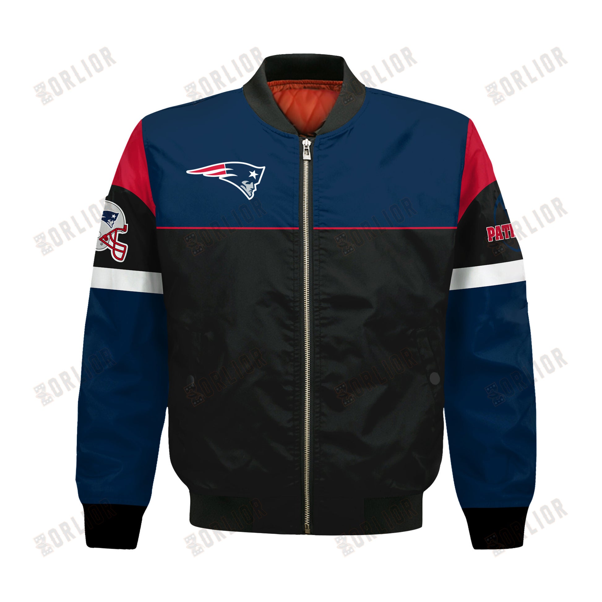 New England Patriots National Football League 2024 -25 Feel The Power Bomber Jacket
