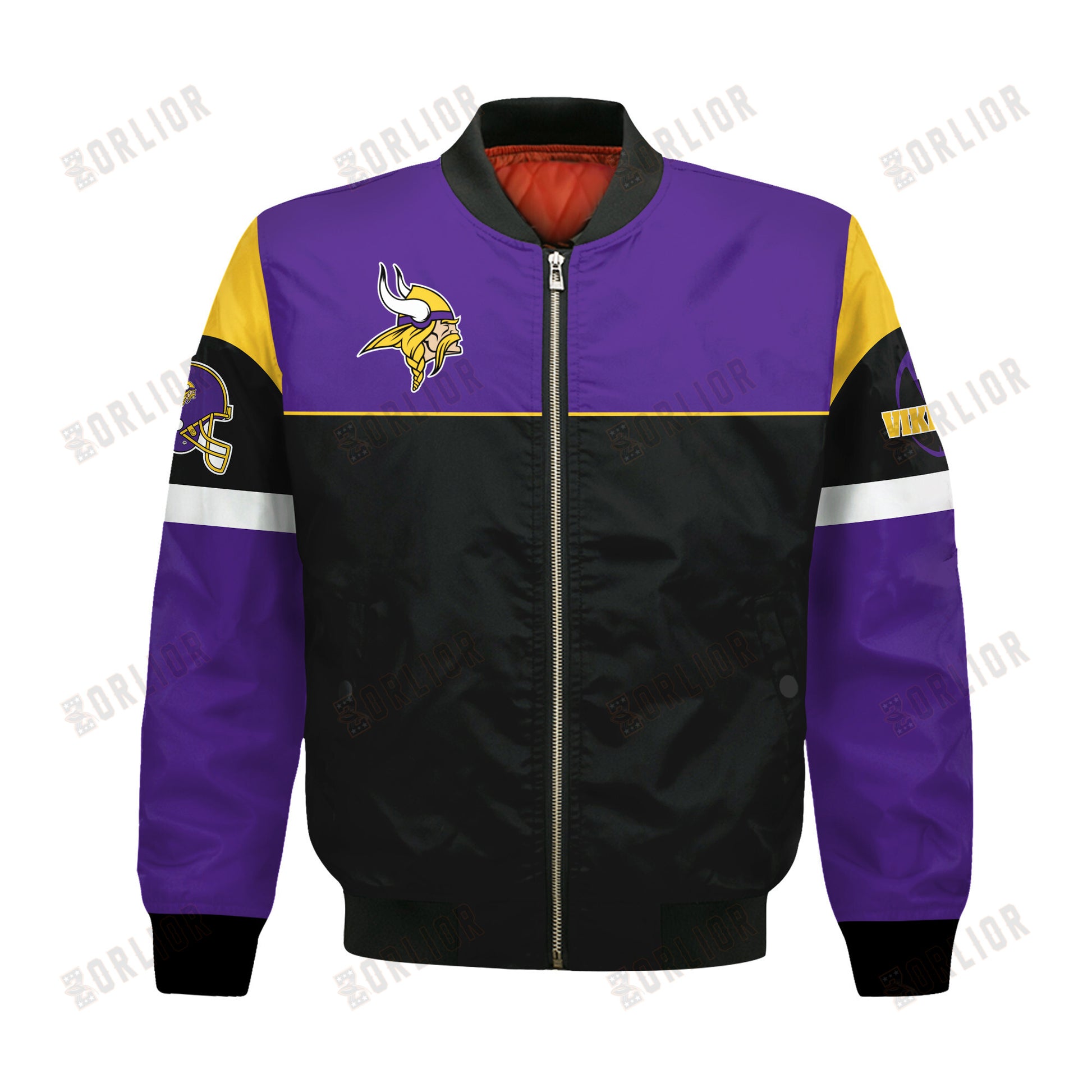 Minnesota Vikings National Football League 2024 -25 Feel The Power Bomber Jacket