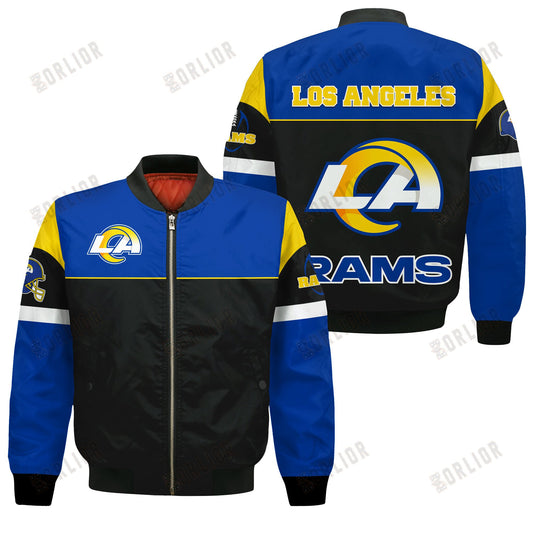 Los Angeles Rams National Football League 2024 -25 Feel The Power Bomber Jacket
