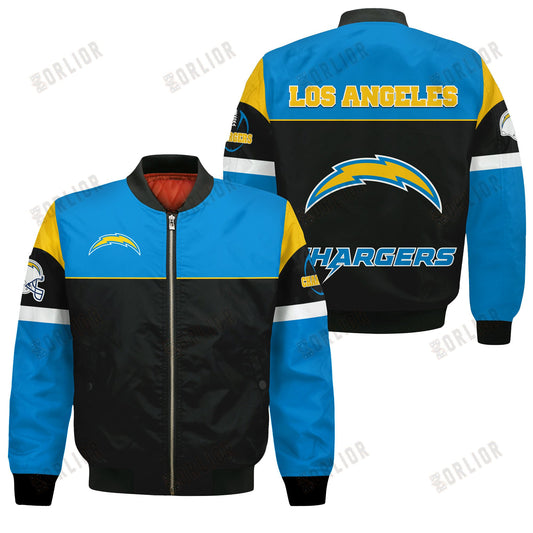 Los Angeles Chargers National Football League 2024 -25 Feel The Power Bomber Jacket
