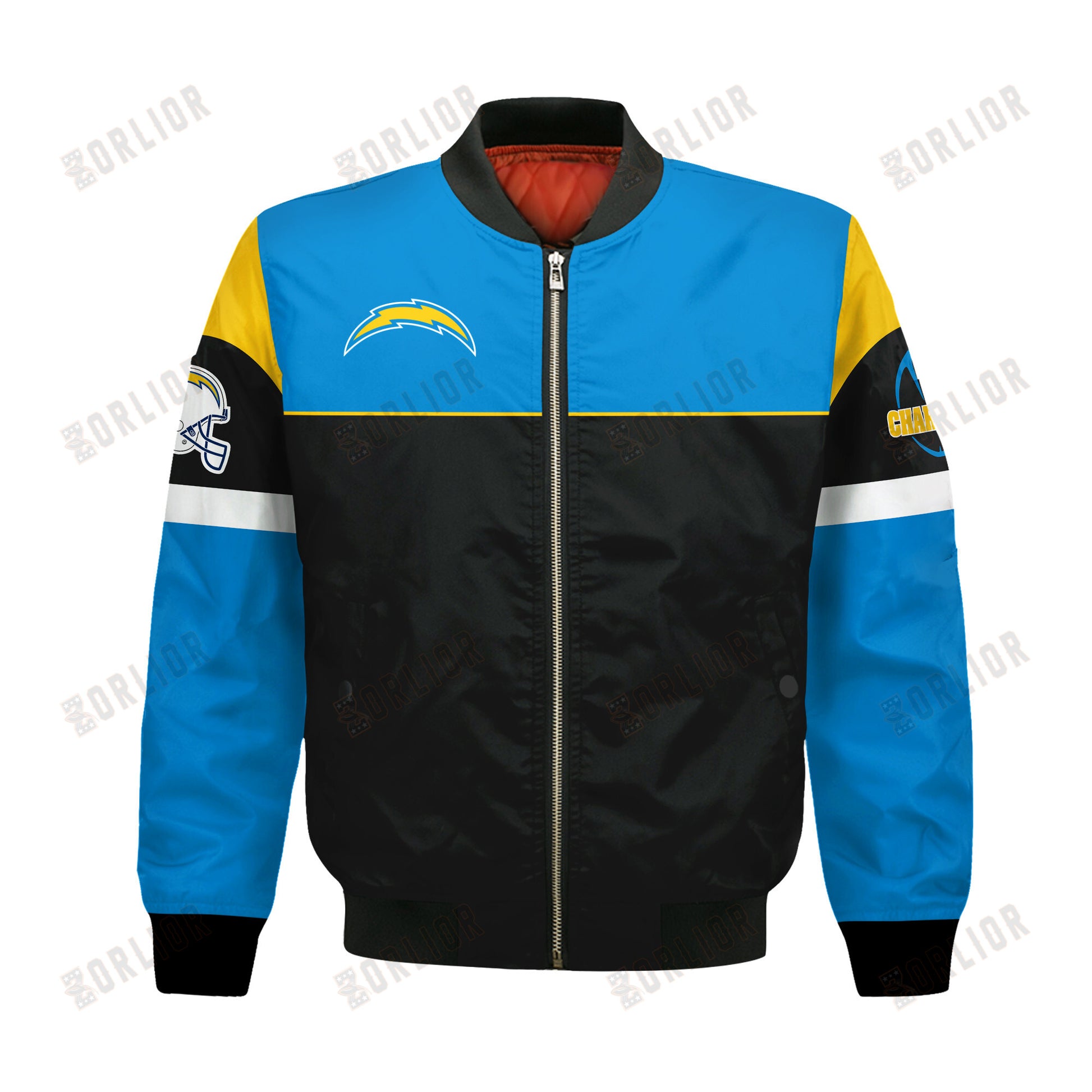 Los Angeles Chargers National Football League 2024 -25 Feel The Power Bomber Jacket