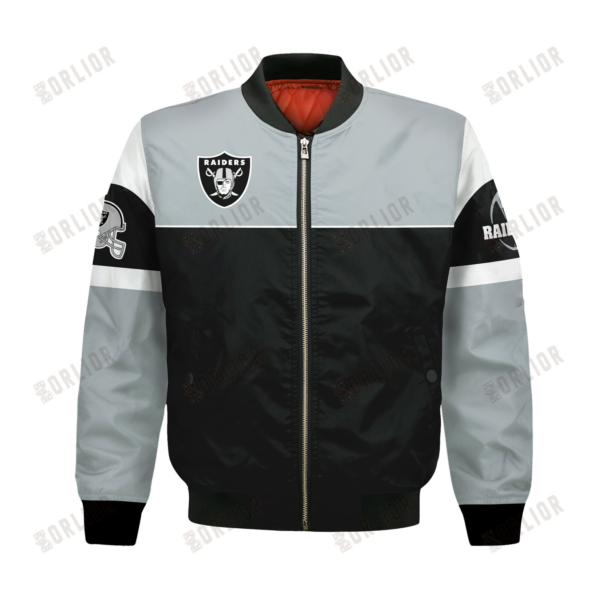 Las Vegas Raiders National Football League 2024 -25 Feel The Power Bomber Jacket