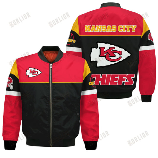 Kansas City Chiefs National Football League 2024 -25 Feel The Power Bomber Jacket