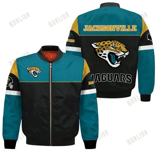 Jacksonville Jaguars National Football League 2024 -25 Feel The Power Bomber Jacket