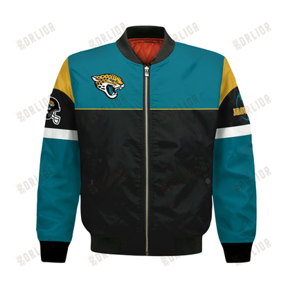 Jacksonville Jaguars National Football League 2024 -25 Feel The Power Bomber Jacket
