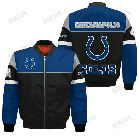 Indianapolis Colts National Football League 2024 -25 Feel The Power Bomber Jacket